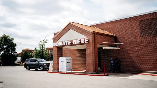 drop off donations