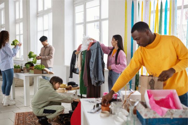 Charity Thrift Store Event For Church Fundraising