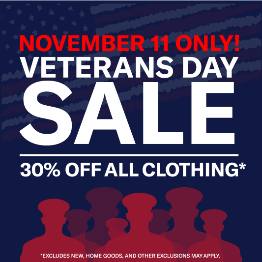 veterans day sale
